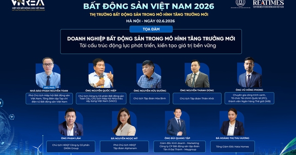 Trước giờ G Diễn đàn Bất động sản Việt Nam 2026: Chân dung dàn doanh nhân ngồi "ghế nóng" tọa đàm "Doanh nghiệp bất động sản trong mô hình tăng trưởng mới"