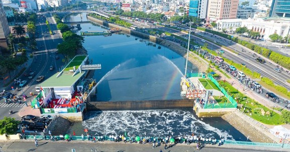 Việt Nam sắp đưa vào vận hành siêu dự án chống ngập 10.000 tỷ, cứu cánh cho thành phố giàu có nhất cả nước