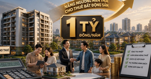 Ngưỡng nộp thuế cho thuê bất động sản có sự thay đổi lớn, người dân cần chú ý