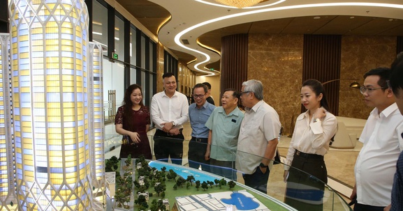 Giải thưởng Quốc gia Bất động sản Việt Nam lần thứ II: Làm việc với DOJI và khảo sát các dự án trọng điểm của doanh nghiệp tại Hải Phòng