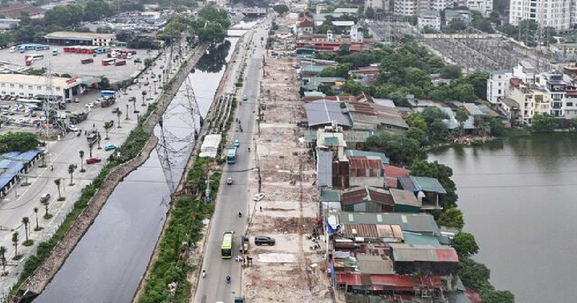 Tăng tốc triển khai thi công tuyến đường 3.400 tỷ ‘đắp chiếu’ 10 năm giữa lòng Hà Nội