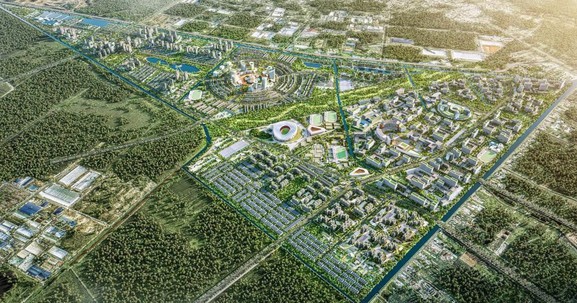 Tỷ phú Phạm Nhật Vượng trực tiếp khảo sát siêu đô thị 59.000 tỷ, tọa lạc tại thành phố giàu nhất cả nước