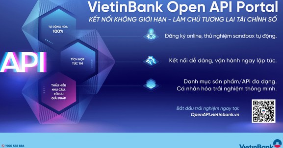 VietinBank Open API Portal phiên bản mới: Đón đầu xu hướng tài chính số thông minh