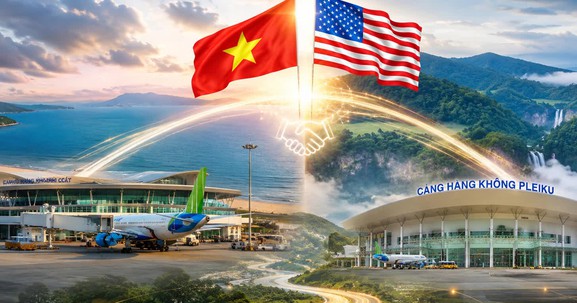 Hai cửa ngõ hàng không chiến lược nối biển với đại ngàn của Việt Nam cùng lọt vào tầm ngắm của FLC và đối tác Hoa Kỳ