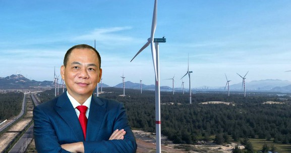 Công ty năng lượng của tỷ phú Phạm Nhật Vượng làm 2 dự án điện gió tại tỉnh rộng bậc nhất Việt Nam