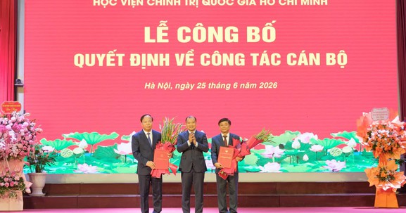 PGS.TS. Phạm Minh Sơn được bổ nhiệm lại chức Giám đốc Học viện Báo chí và Tuyên truyền