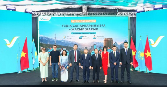 Green SM chính thức ra mắt dịch vụ gọi xe thuần điện Kazakhstan