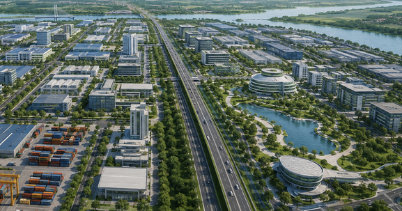 Việt Nam sắp hình thành khu kinh tế chuyên biệt đầu tiên, quy mô 5.300ha trải dài 6 xã của thành phố nhỏ nhất cả nước