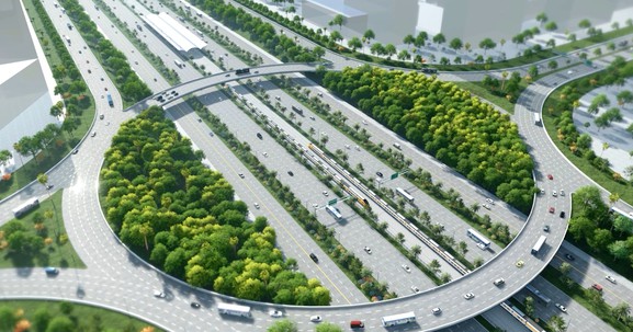 Tiến độ mới nhất về tuyến đường kết nối sân bay lớn nhất miền Bắc với Thủ đô