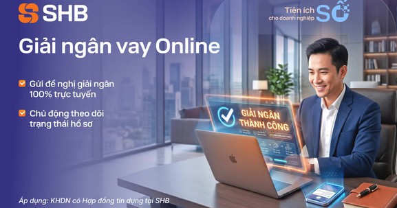 Từ sinh trắc học đến giải ngân online: SHB gia tăng tiện ích số dành cho khách hàng doanh nghiệp
