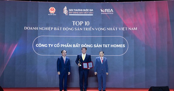 T&T Homes lập "cú đúp" tại Giải thưởng Quốc gia Bất động sản Việt Nam lần thứ II