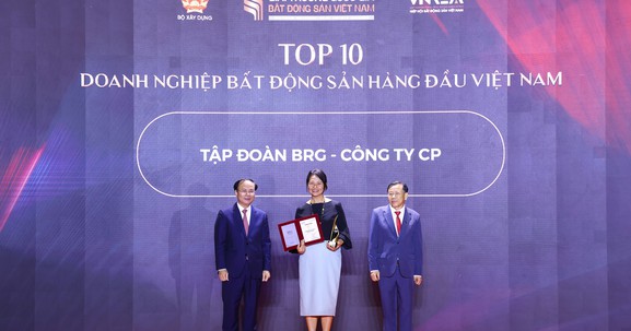 Tập đoàn BRG và Công ty Thành phố Thông minh Bắc Hà Nội nhận giải thưởng lớn