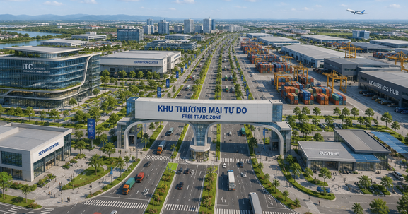 Việt Nam sắp có thêm khu thương mại tự do quy mô 5.000ha, tọa lạc tại tỉnh sẽ trở thành TP trực thuộc Trung ương