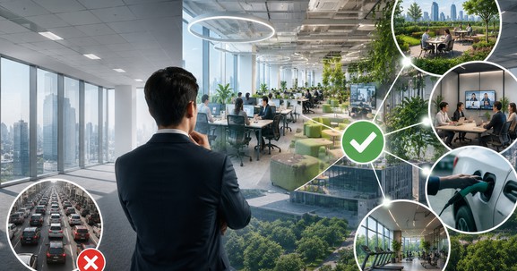 Savills: Doanh nghiệp hiện nay chọn văn phòng không còn vì vị trí đẹp