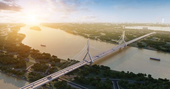 Chỉ 1 năm nữa, hợp long cây cầu hơn 20.000 tỷ giúp giảm tải cho cầu Chương Dương, Long Biên