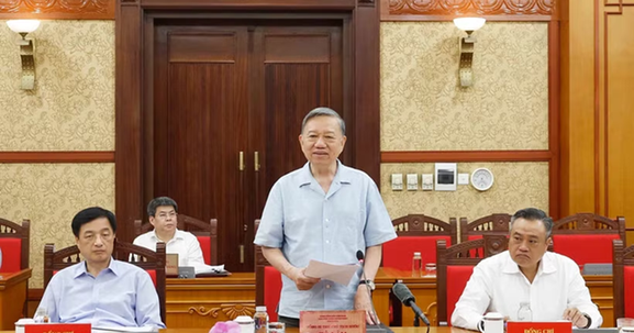 Thông cáo báo chí về cuộc làm việc của Tổng Bí thư, Chủ tịch nước Tô Lâm với Ban Thường vụ Đảng ủy Thanh tra Chính phủ