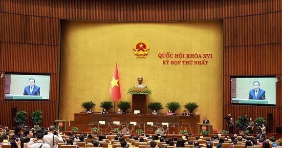 Kỳ họp không thường lệ thứ Nhất, Quốc hội khóa XVI khai mạc ngày 3/8