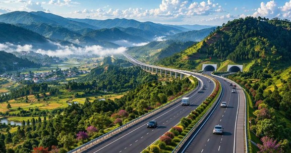 Cao tốc 25.100 tỷ đi qua ‘Đà Lạt thứ 2’ của Tây Nguyên do Sun Group đầu tư sắp hoàn thành một cột mốc quan trọng