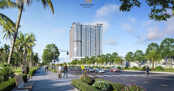 Giải mã sức hút Newtown Diamond: chuẩn sống all-in-one chinh phục khách thuê cao cấp