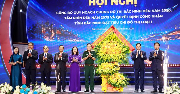 Bắc Ninh công bố Quy hoạch chung đô thị đến năm 2050, chính thức đạt tiêu chí đô thị loại I