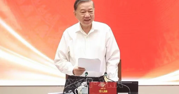 Tổng Bí thư, Chủ tịch nước Tô Lâm: Sớm khắc phục căn bản tình trạng thực thi pháp luật được xem là khâu yếu