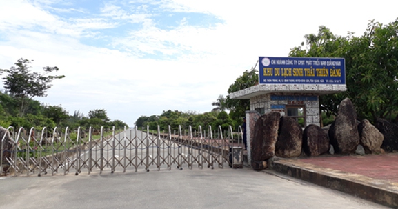 Quảng Ngãi: Điều chỉnh Dự án Khu du lịch sinh thái Thiên Đàng