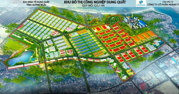 Chủ đầu tư KCN Dung Quất chưa trả 123 tỷ cho Quảng Ngãi