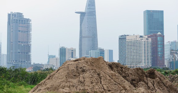 Cận cảnh khu đất kim cương xây nhà hát ở Thủ Thiêm