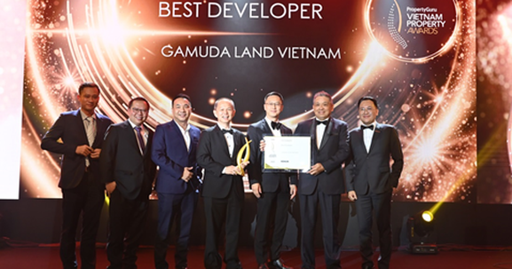 Vinh danh Gamuda Land Việt Nam là Nhà phát triển Bất động sản tốt nhất 