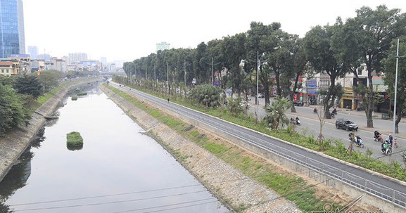 Hà Nội xây gần 13km cống ngầm dưới sông Tô Lịch
