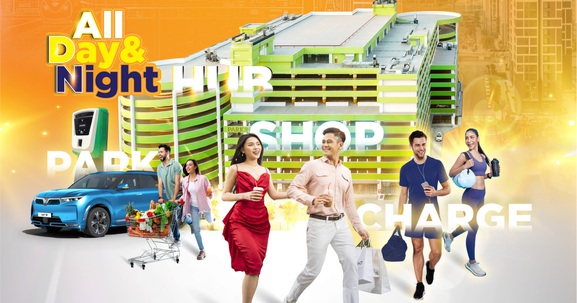 Đến Vinhomes Smart City trải nghiệm mô hình mua sắm tích hợp 3in1