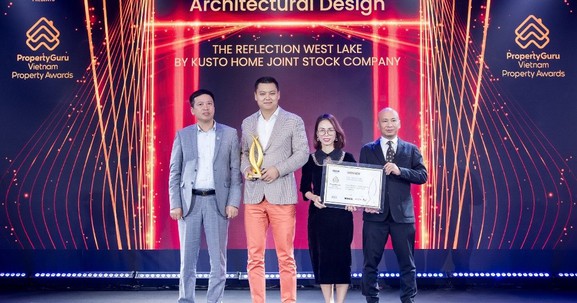 Cú đúp giải thưởng của Kusto Home tại Vietnam Property Awards 2023 với The Refflection West Lake