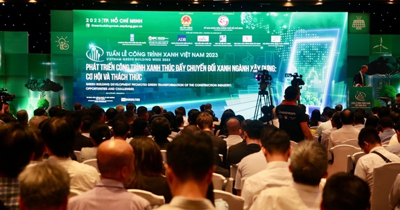 Tuần lễ Công trình Xanh Việt Nam 2023: Thúc đẩy "xanh hóa" ngành xây dựng
