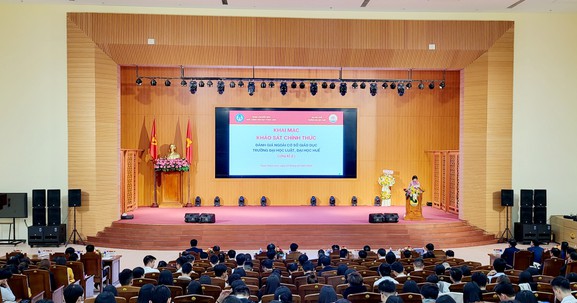 Trường Đại học Luật (Đại học Huế): Khảo sát đánh giá chất lượng giáo dục chu kỳ 2