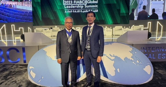 LS. TS. Đoàn Văn Bình tham dự Hội nghị 2023 Fiabci Global Leadership Summit tại Riyadh, Ả-rập Xê-út