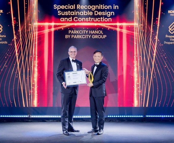 ParkCity Hanoi chiến thắng vang dội tại lễ trao giải PropertyGuru Vietnam Property Awards 2023