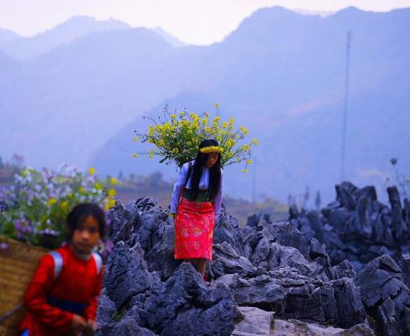 Photo Travel: "Bãi đá mặt trăng", vẻ đẹp kỳ vĩ trên cao nguyên đá Đồng Văn