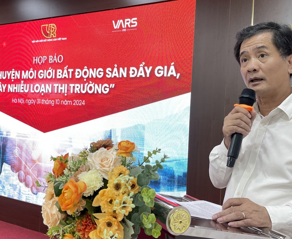 VARS: Môi giới không phải là nguyên nhân chính khiến bất động sản bị đẩy giá thời gian qua