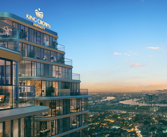 Kiệt tác kiến trúc đương đại King Crown Infinity nâng tầm diện mạo cho đô thị Thủ Đức