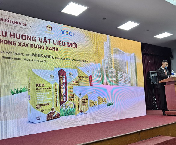 Thương hiệu Minsando: "Xanh hóa bền vững mọi công trình Việt"