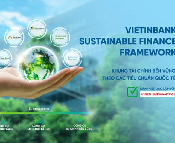 VietinBank công bố Khung Tài chính Bền vững