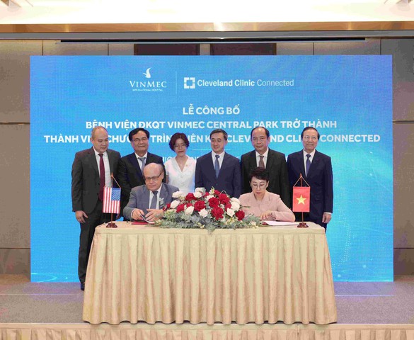 Vinmec có bệnh viện thứ 2 gia nhập Hệ thống liên kết toàn cầu Cleveland Clinic Connected