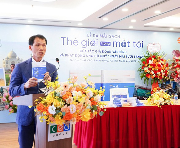LS. TS. Đoàn Văn Bình ra mắt cuốn sách “Thế giới trong mắt tôi”
