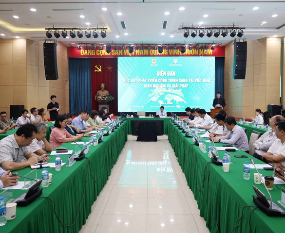 "Công trình xanh mới đang phát triển ở hình thức khuyến khích, chưa có quy định bắt buộc"