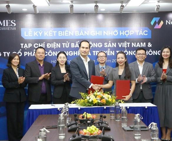 Tạp chí điện tử Bất động sản Việt Nam ký kết hợp tác với CTCP Công nghệ và Truyền thông Không gian số