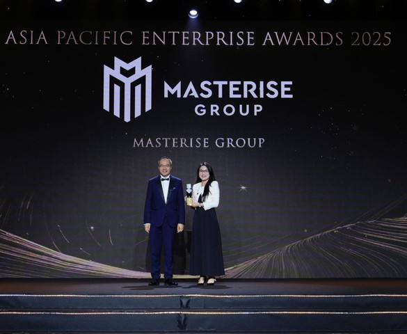 Chiến thắng "kép" tại Giải thưởng doanh nghiệp châu Á 2025, Masterise Group khẳng định tầm vóc doanh nghiệp, thương hiệu quốc tế