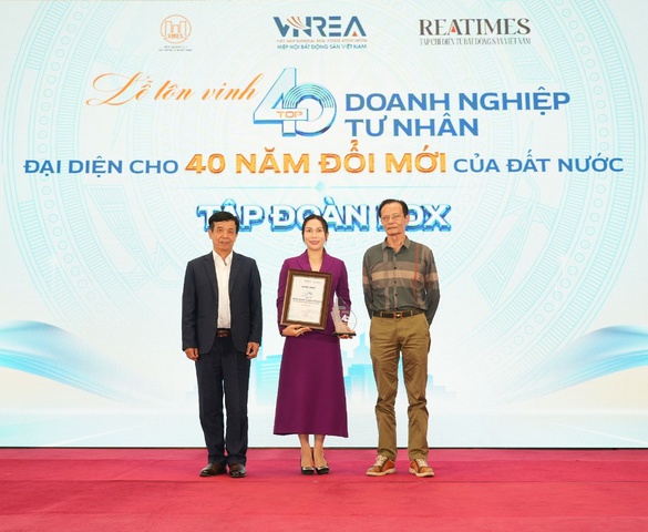Tôn vinh 40 doanh nghiệp dân tộc đại diện 40 năm đổi mới