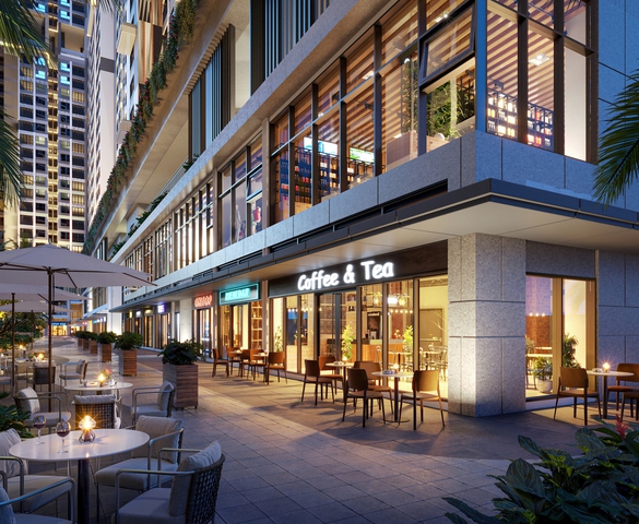 Shop khối đế dự án The Gió Riverside được "săn đón"