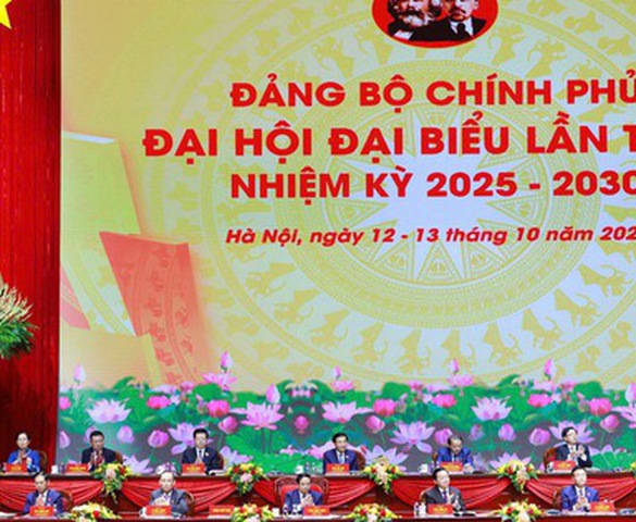 Khai mạc Đại hội đại biểu Đảng bộ Chính phủ lần thứ I