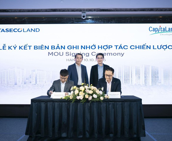 “Cú bắt tay” giữa ông lớn bất động sản ngoại CapitaLand và năng lực nội Taseco Land: Tín hiệu vui cho thị trường bất động sản